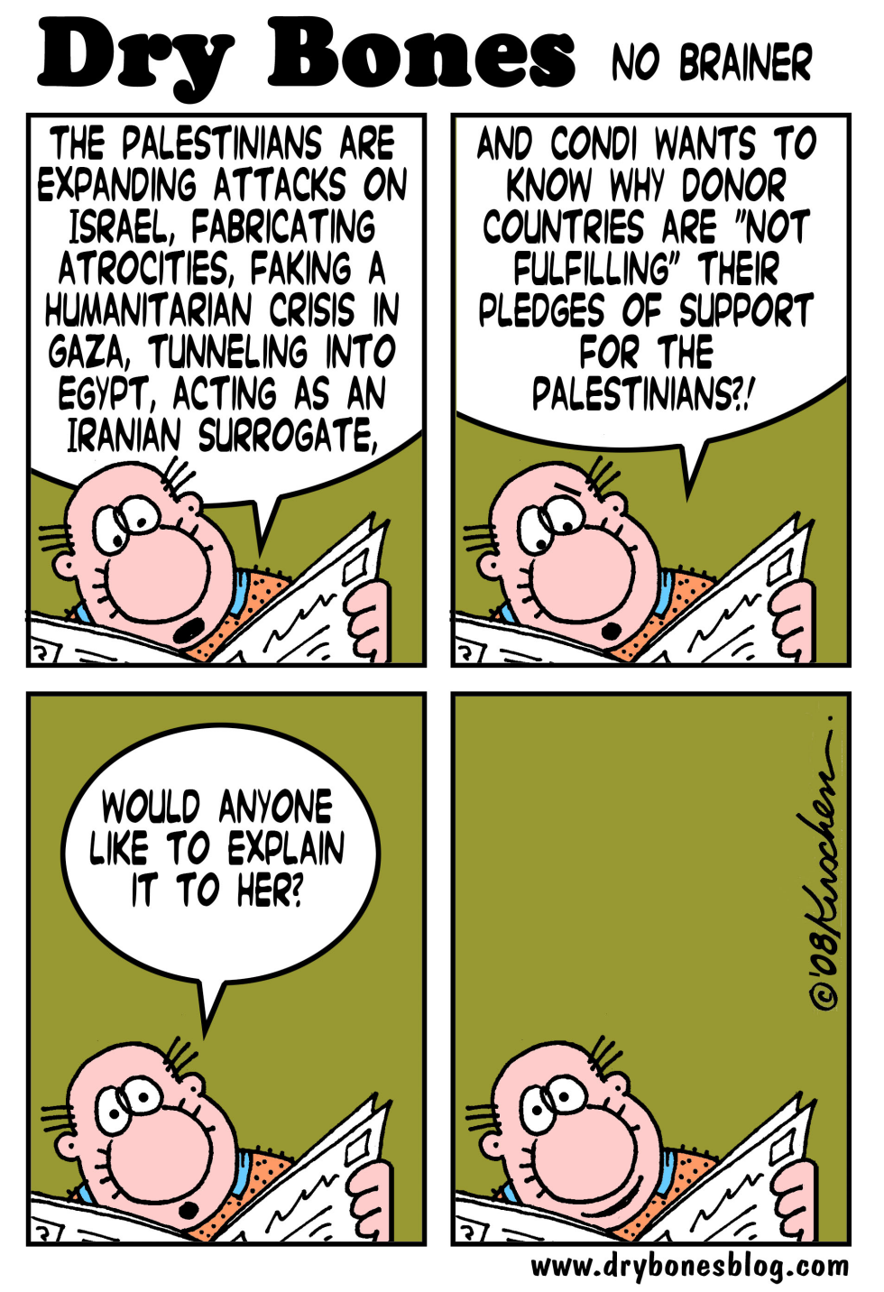 Condi In The Middle East