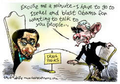 TALKING TO IRAN  by Sandy Huffaker