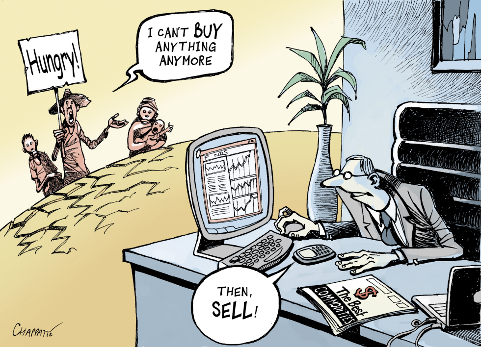 SPECULATORS and the FOOD CRISIS