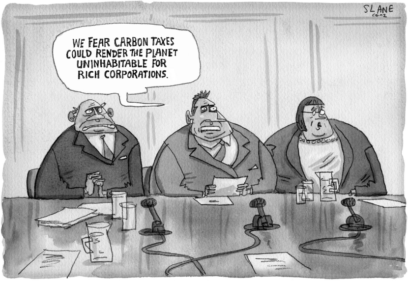 A Disaster For Business - greyscale