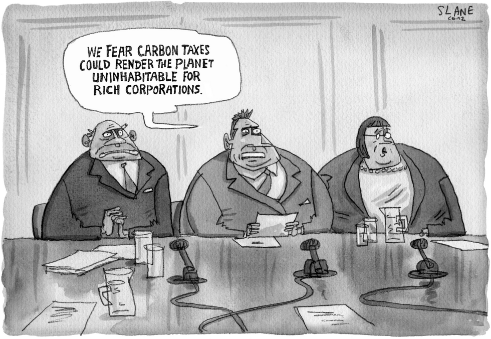 A Disaster For Business - greyscale