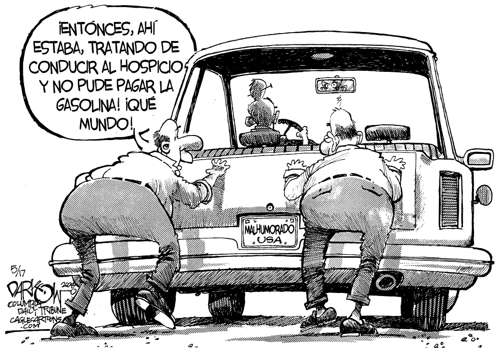 Conduciendo al Hospicio