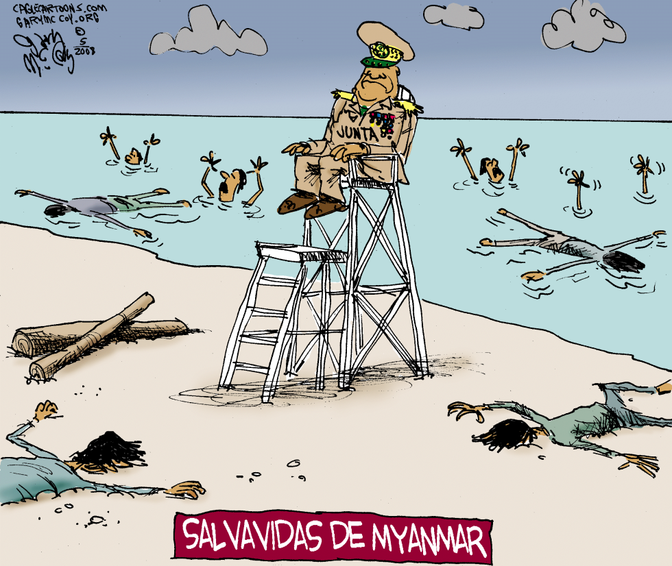 Salvavidas de Myanmar / COLOR