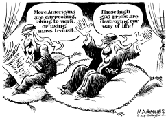 LIVING WITH HIGH GAS PRICES by Jimmy Margulies