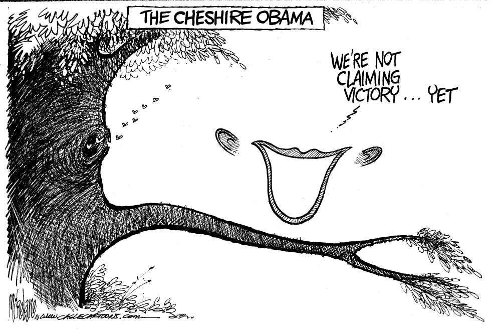  THE CHESHIRE OBAMA by Mike Lane