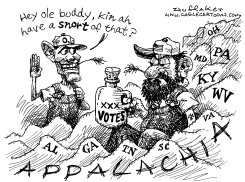 APPALACHIA OBAMA by Sandy Huffaker