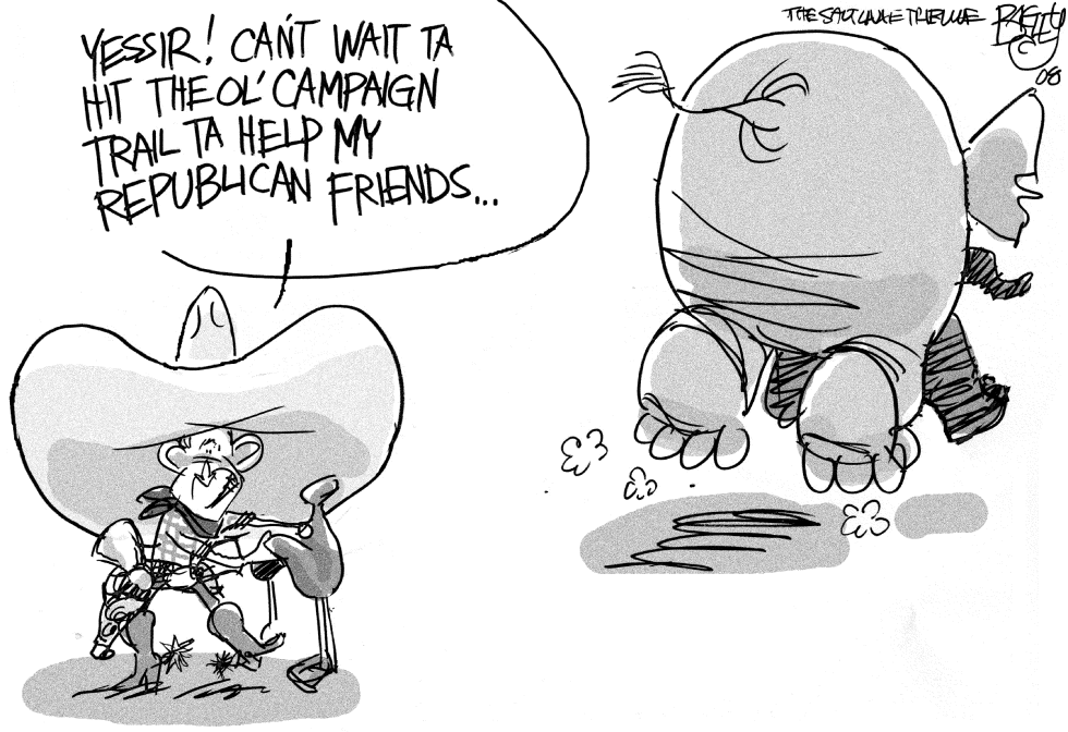 Bush the Campaignerator