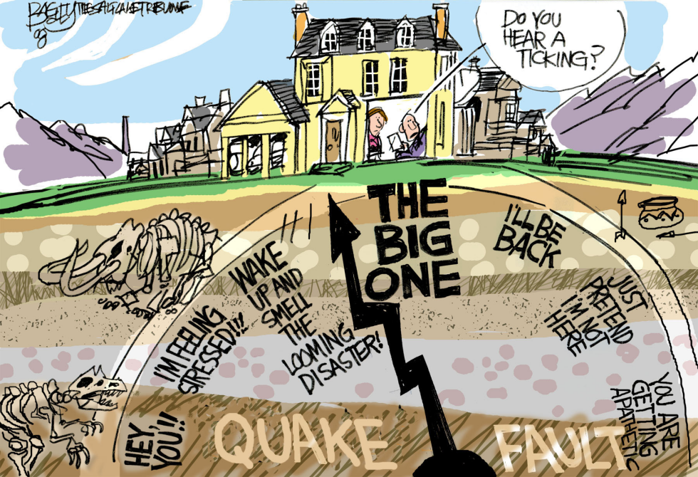  QUAKETOON by Pat Bagley