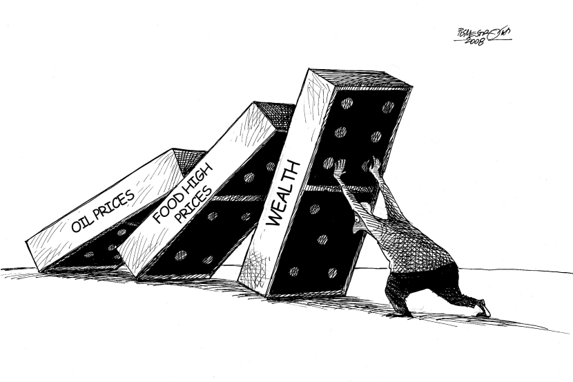 Energy Domino Effect