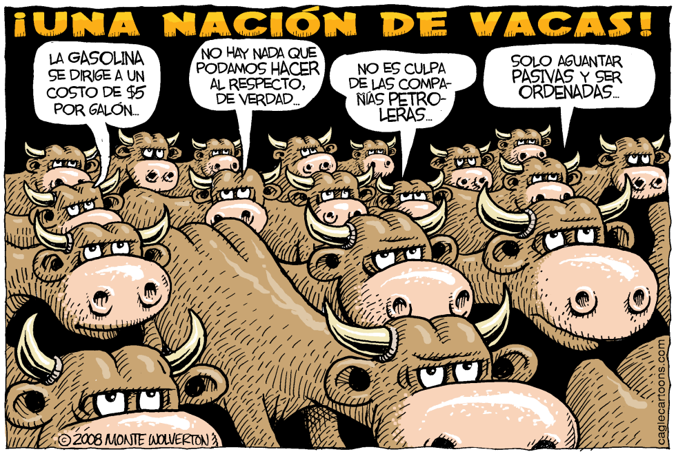  NACION DE VACAS  by Wolverton