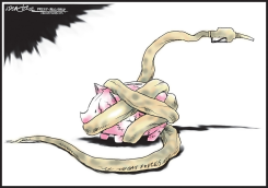 CONSTRICTING GAS PRICES by J.D. Crowe