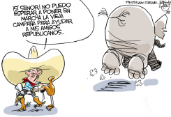 BUSH EL EXTERMINADOR DE CAMPAñAS / by Pat Bagley