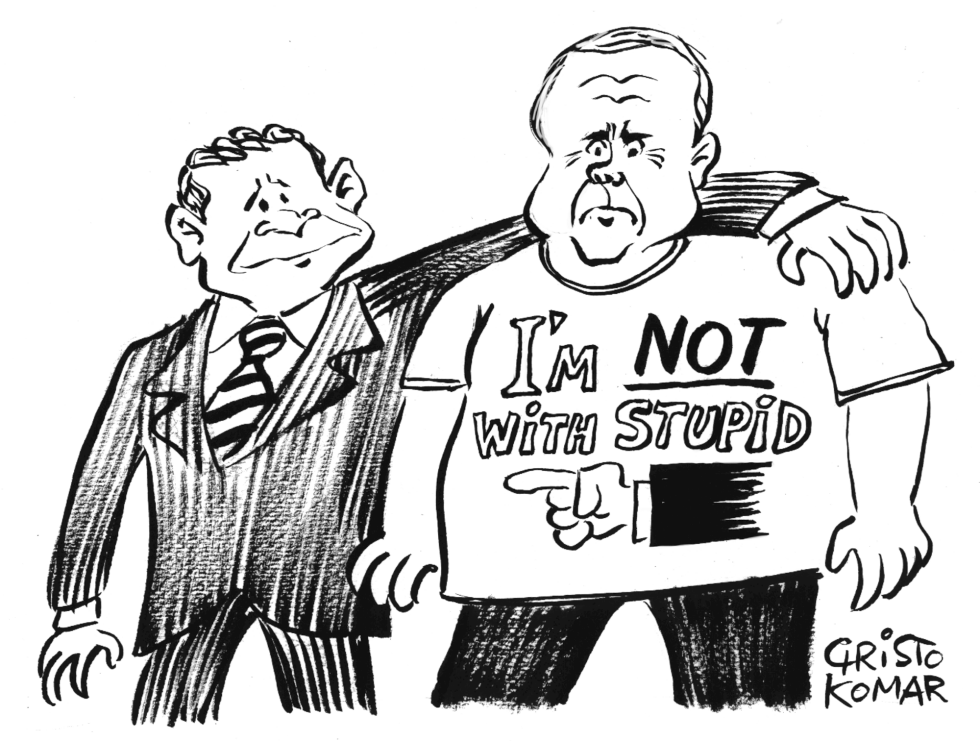 McCain's t-shirt - B&W