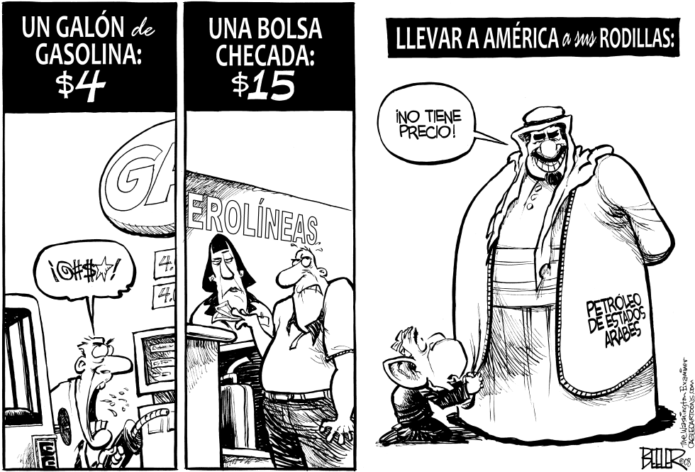  PRECIO DEL PETROLEO by Nate Beeler