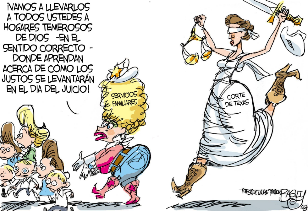 Texas se lleva alos hijos de Secta Poligama / COLOR