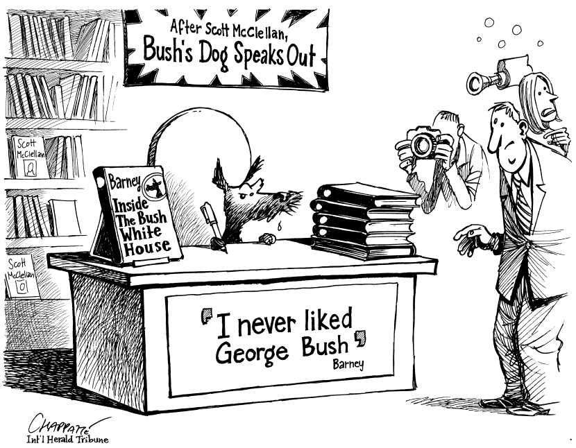 LOYAL SERVANT turns against Bush