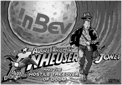 HOSTILE TAKEOVER BID FOR ANHEUSER-BUSCH by R.J. Matson
