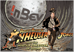 HOSTILE TAKEOVER BID FOR ANHEUSER-BUSCH by R.J. Matson
