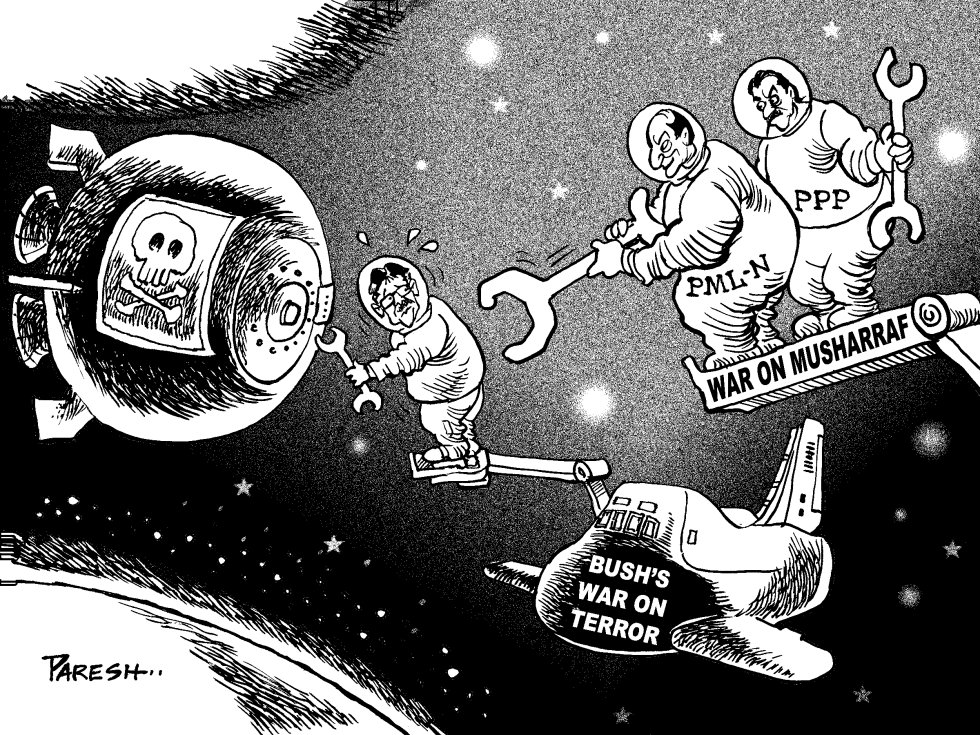 War on Musharraf
