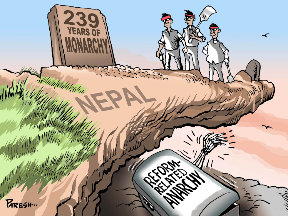  ENDING NEPAL MONARCHY by Paresh Nath