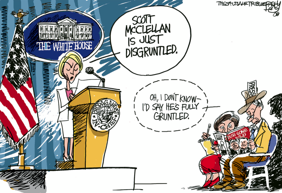  DISGRUNTLED MCCLELLAN  by Pat Bagley