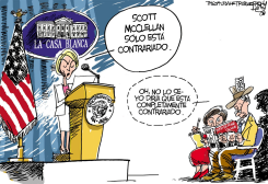 MCCLELLAN CONTRARIADO / by Pat Bagley