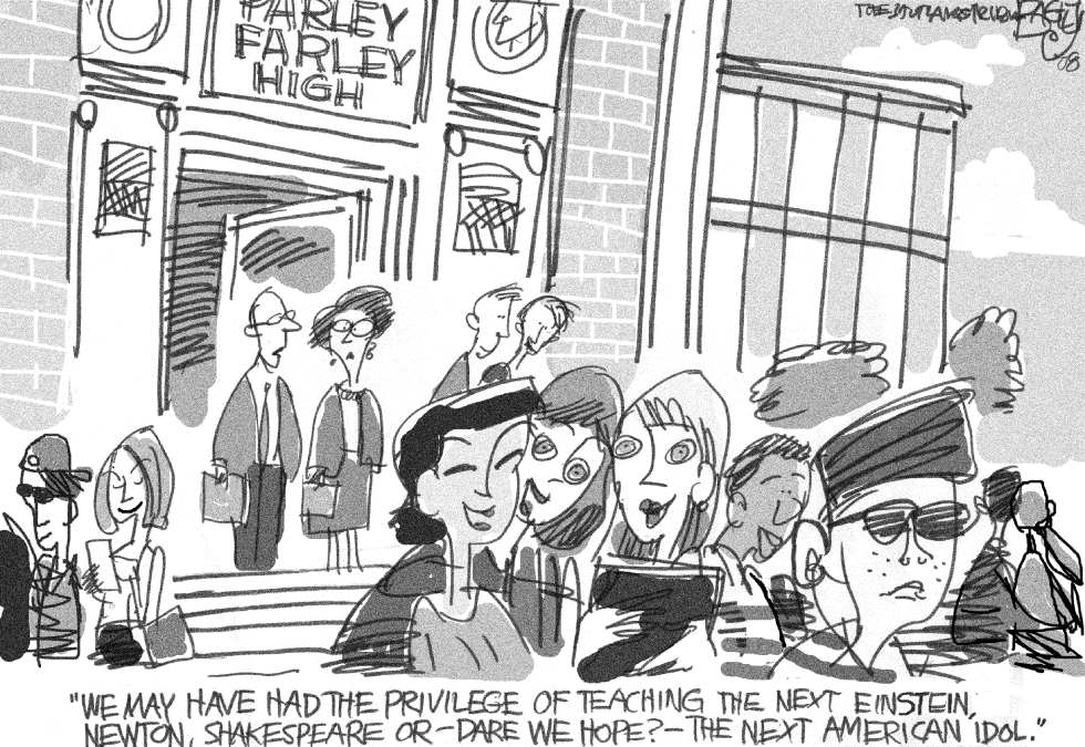  SCHOOLS OUT by Pat Bagley