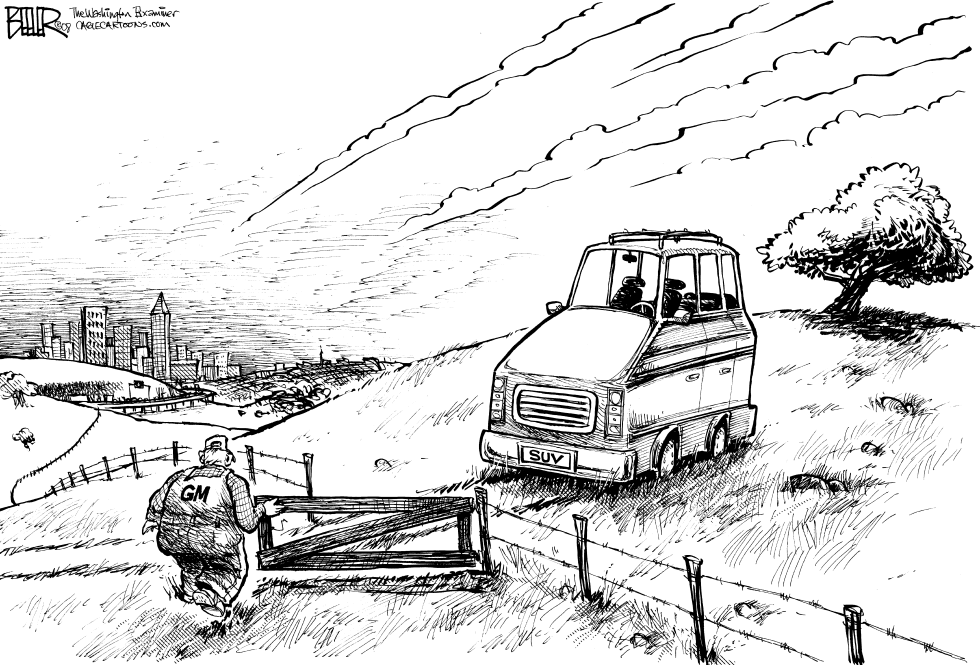 SUV Out to Pasture