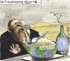 ROBERT MUGABE UN FOOD FORUM by Iain Green
