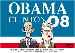 OBAMA CLINTON 2008 / by R.J. Matson