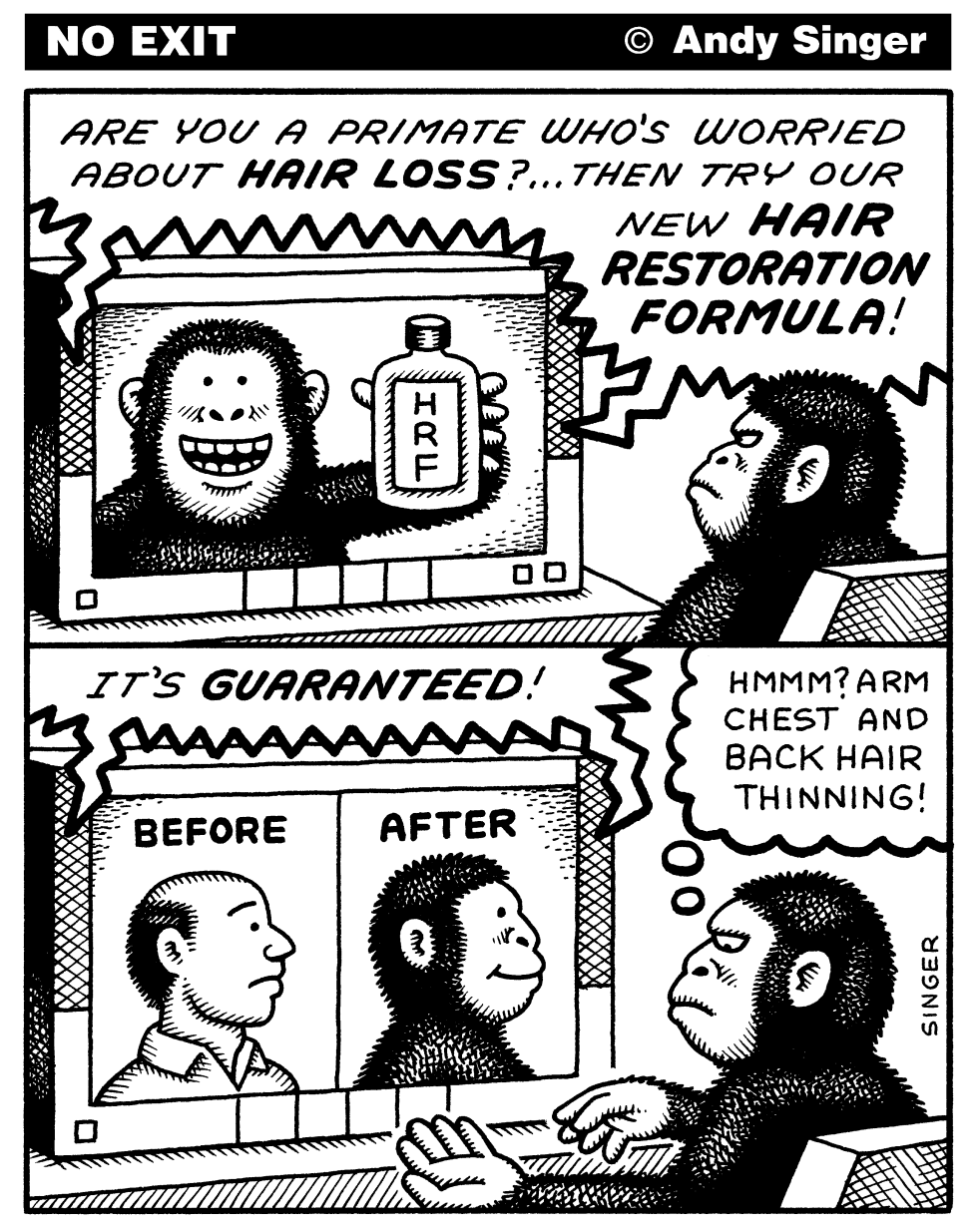 Hair Loss Remedy for Primates