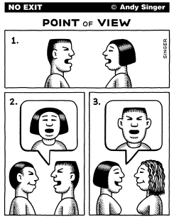 POINT OF VIEW by Andy Singer