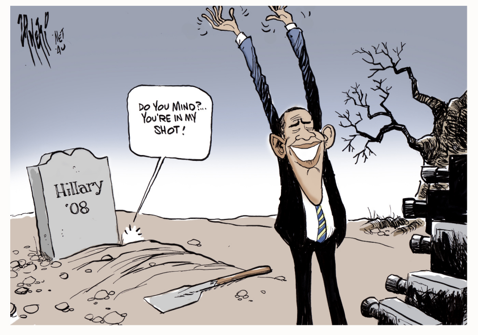 Obama Wins Dem Nomination