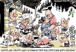 ENDOGAMIA DE BUSH Y CHENEY /  by Pat Bagley