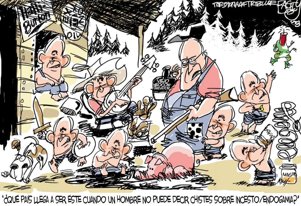  ENDOGAMIA DE BUSH Y CHENEY  by Pat Bagley