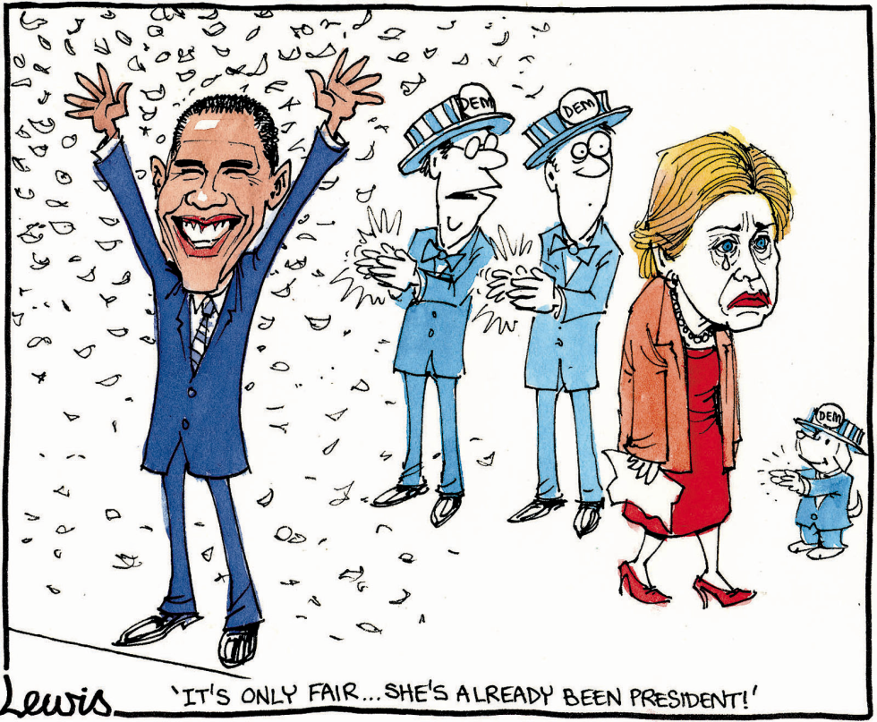 No second time lucky for Hillary
