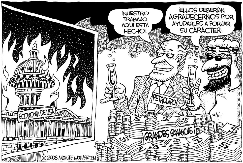Incendiada por los Petroleros
