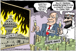 INCENDIADA POR LOS PETROLEROS / by Monte Wolverton