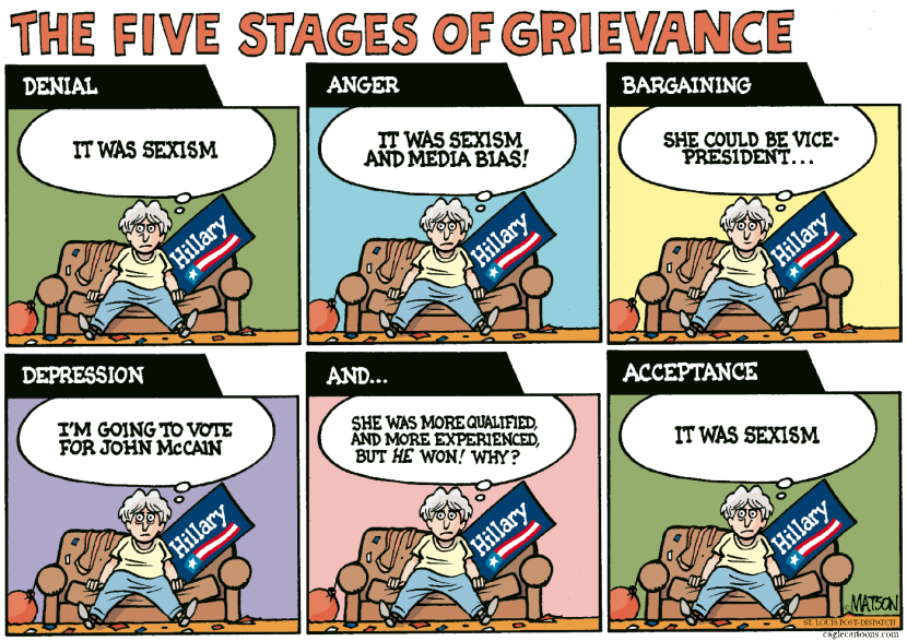 The Five Stages Of Grievance-COLOR