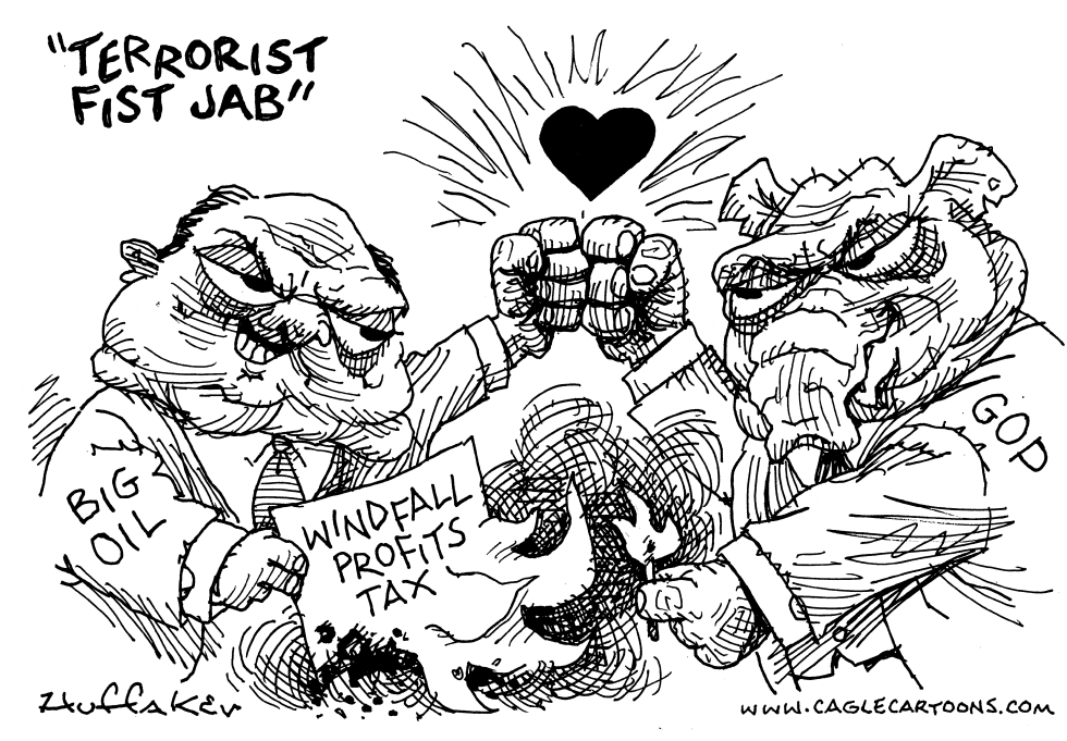 Big Oil Fist Jab