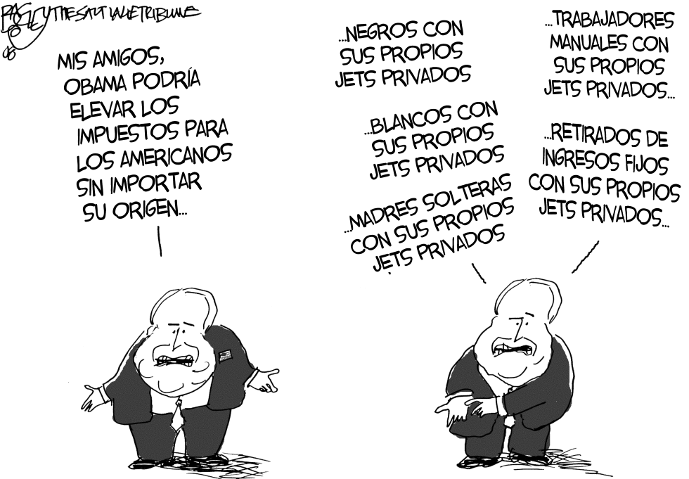 McCain habla de Impuestos