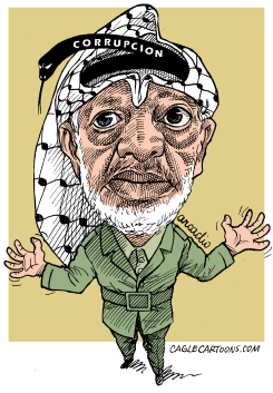 YASSER ARAFAT - by Arcadio Esquivel