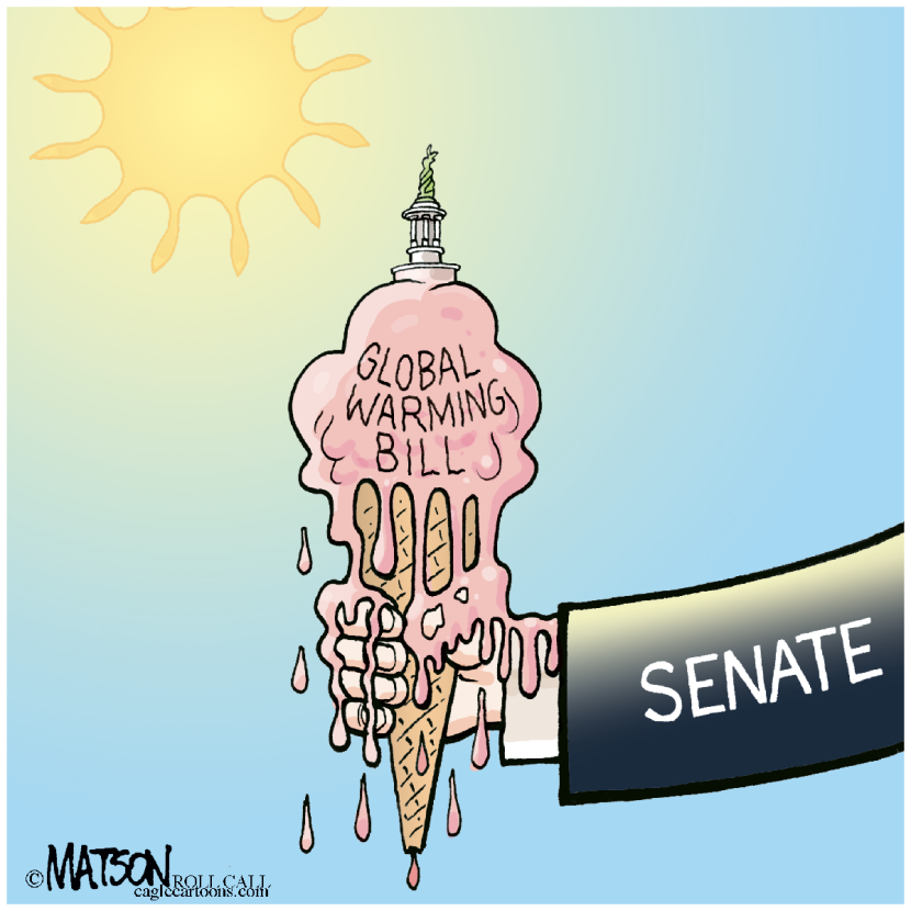 Global Warming Bill Meltdown-COLOR