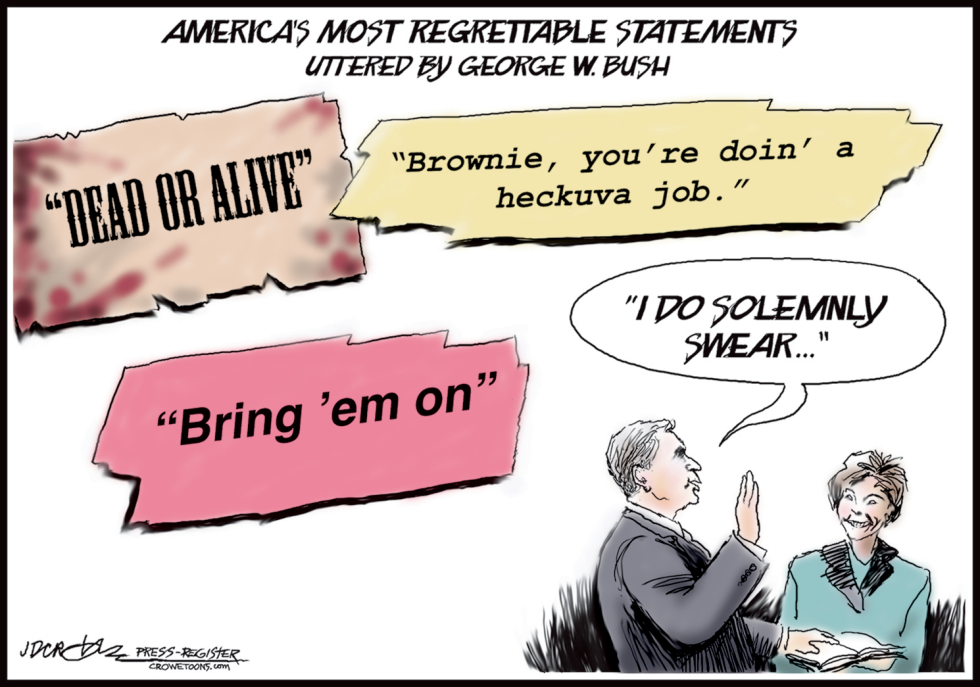 America regrets Bush