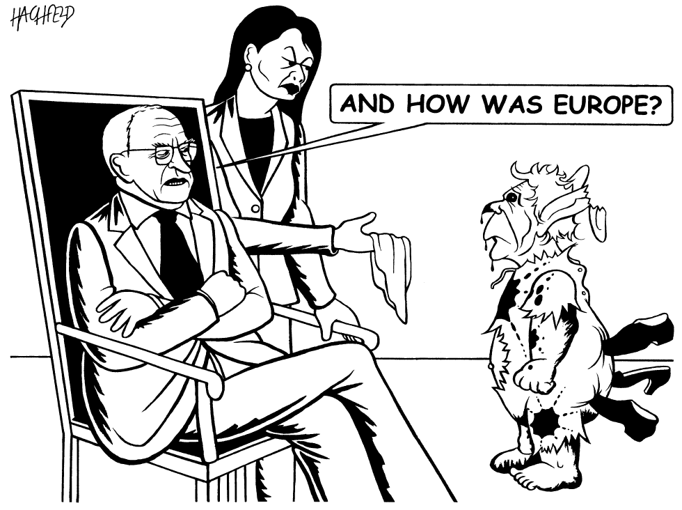 Bush back from Europe