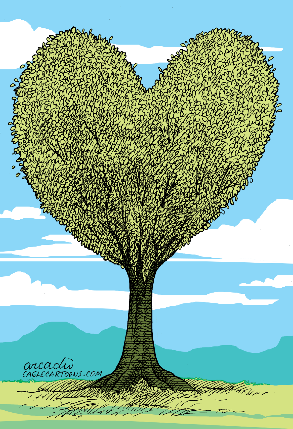 Love for the Tree -- COLOR