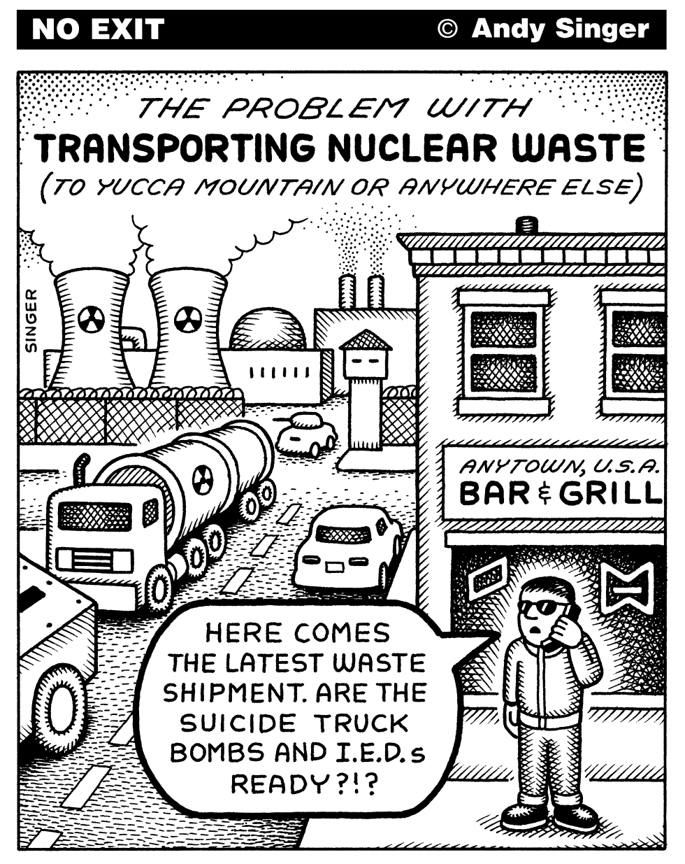 Nuclear Waste Transport Problems