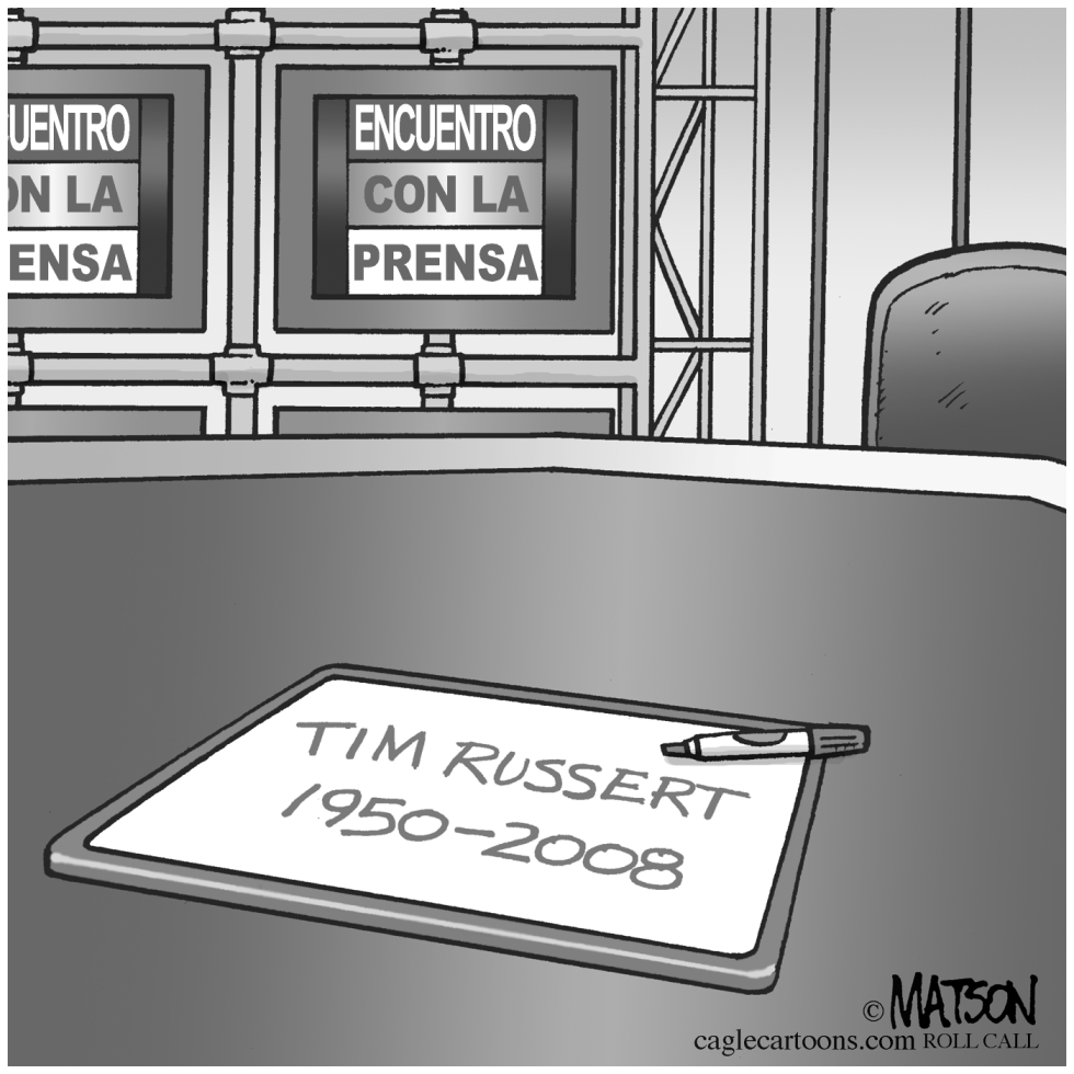 Tim Russert, 1950-2008