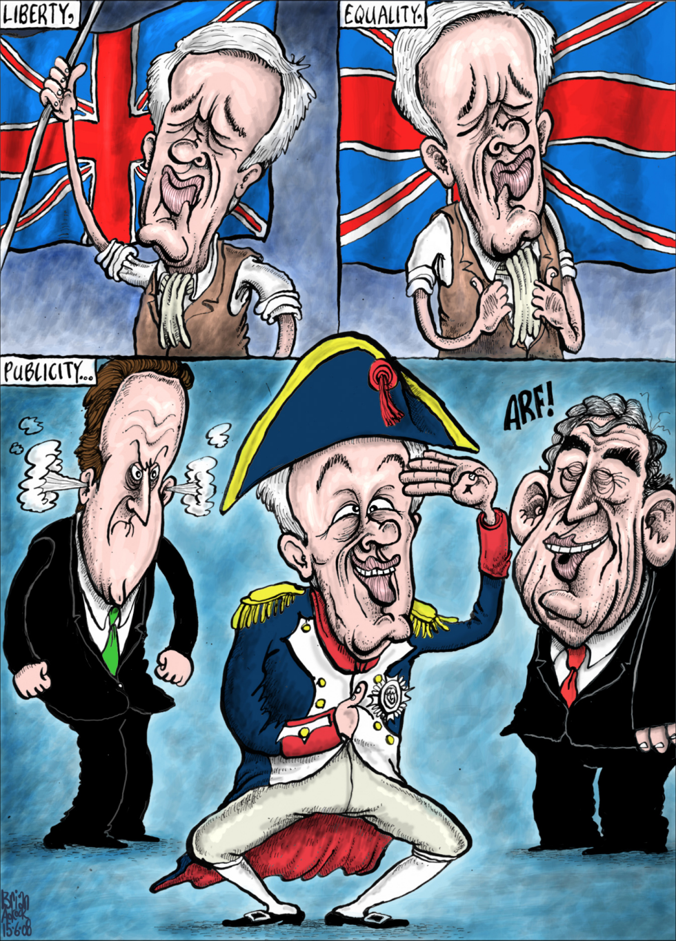 British Minister Makes Stand for Liberty