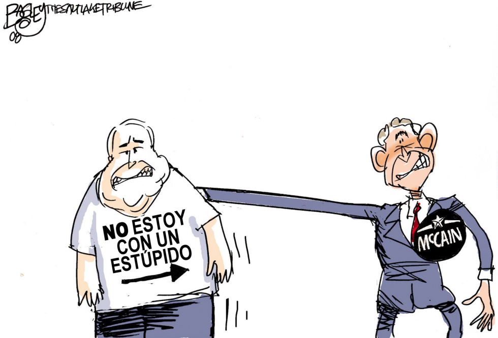 McCain con un Estupido / COLOR